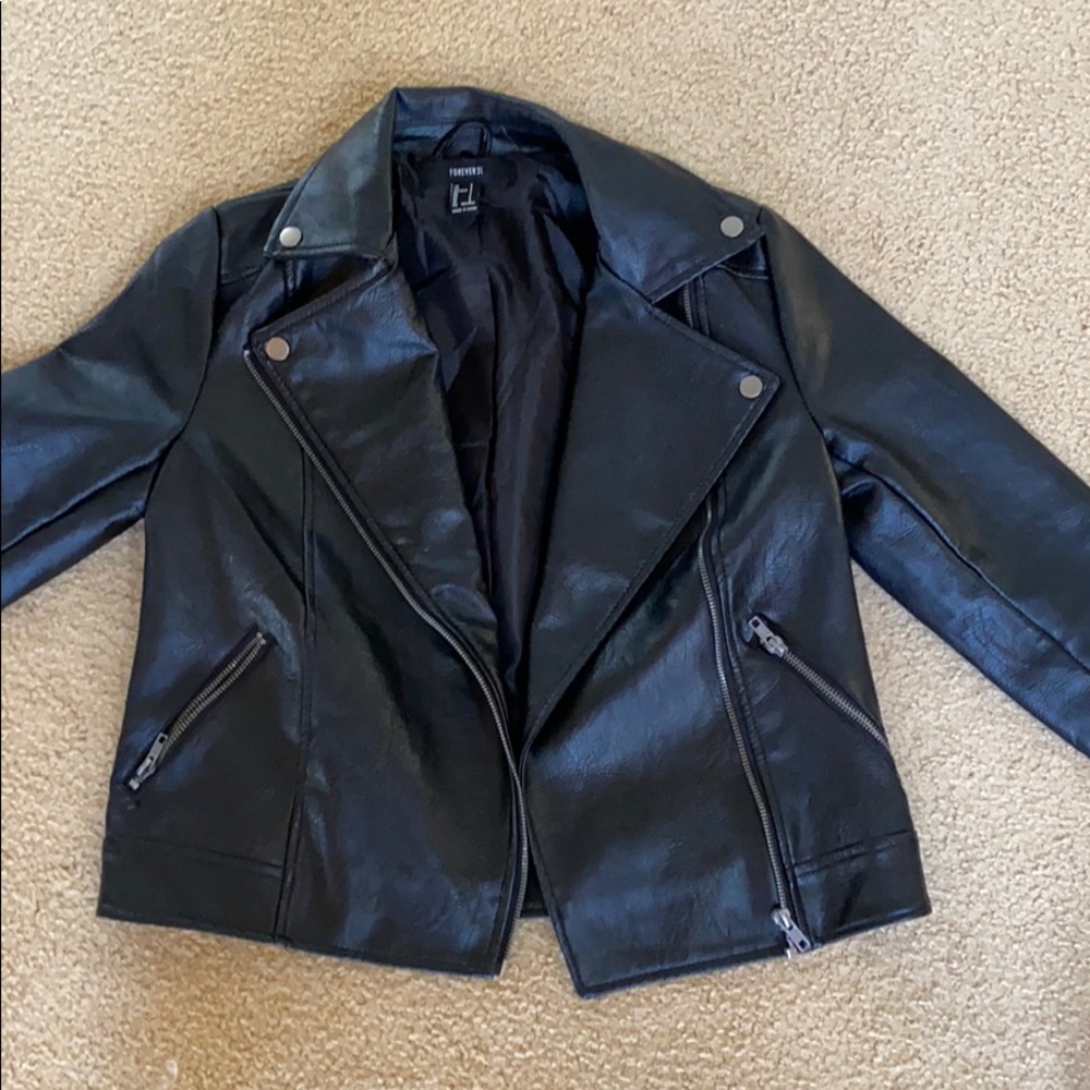 Faux Leather Jacket | Forever 21